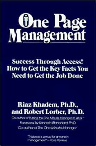 One Page Management