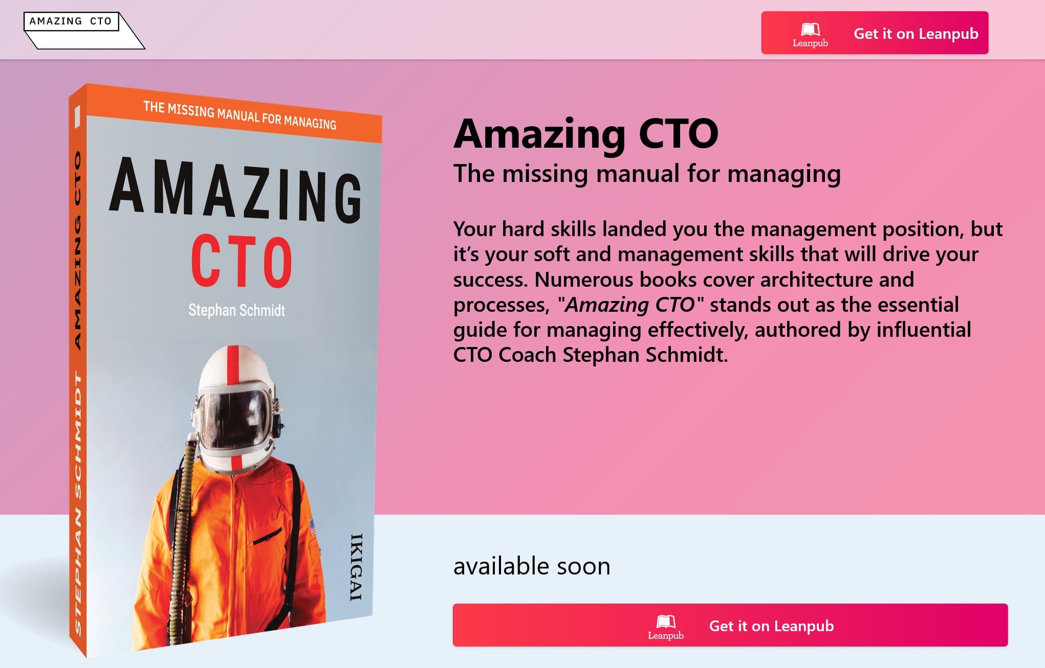 Amazing CTO Book